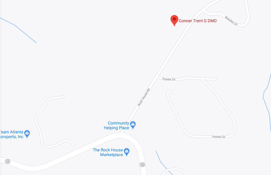 Office location for BGW's third location on a map