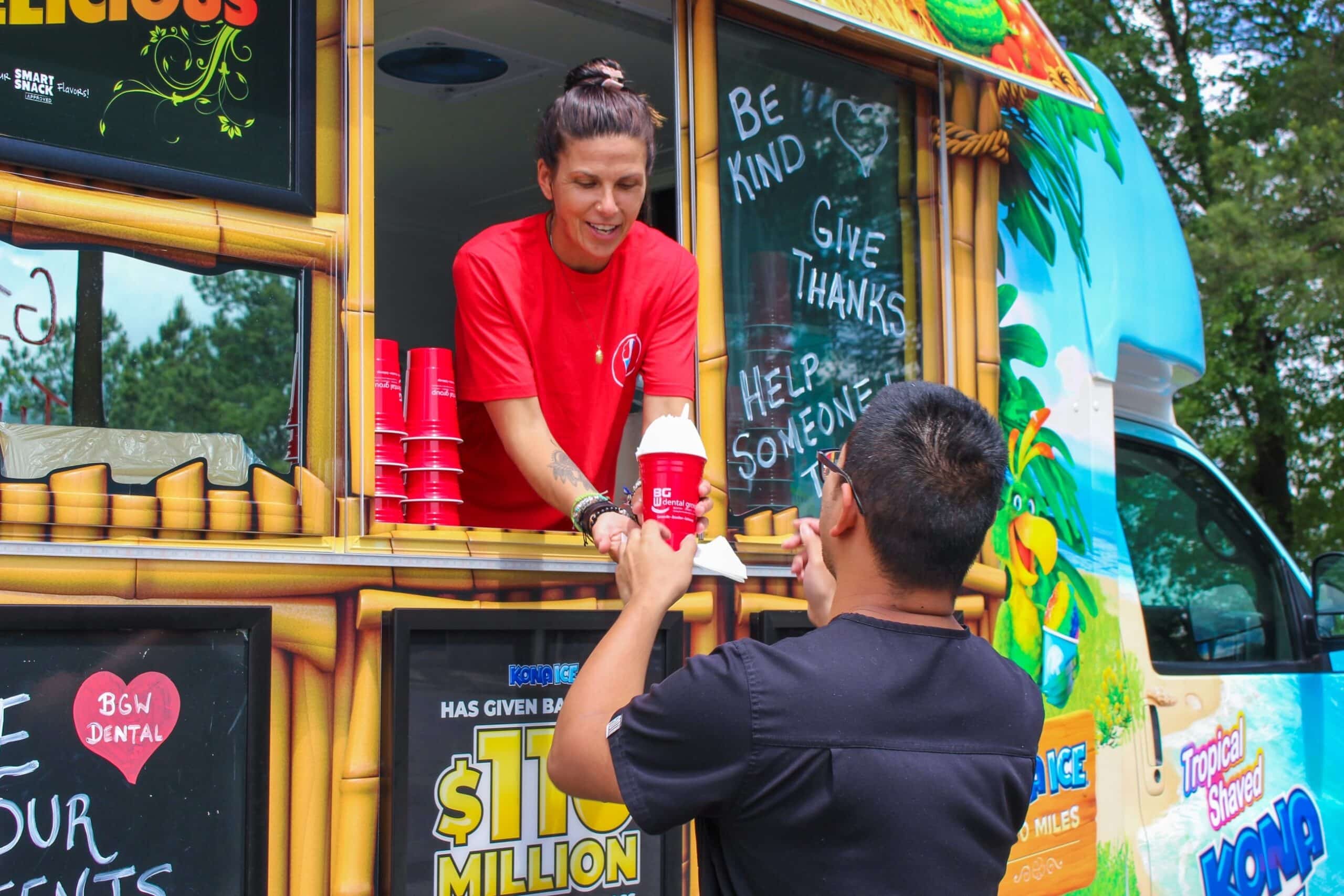 Kona Ice at Patient Appreciation Day 2023