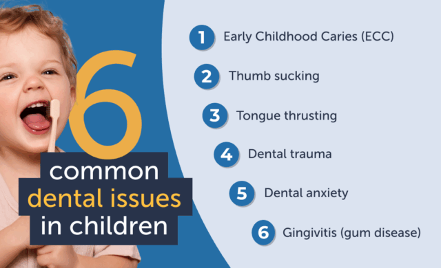 common dental issues in children