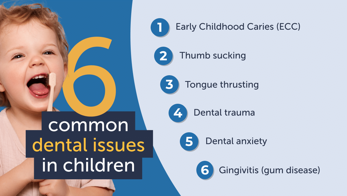 common dental issues in children