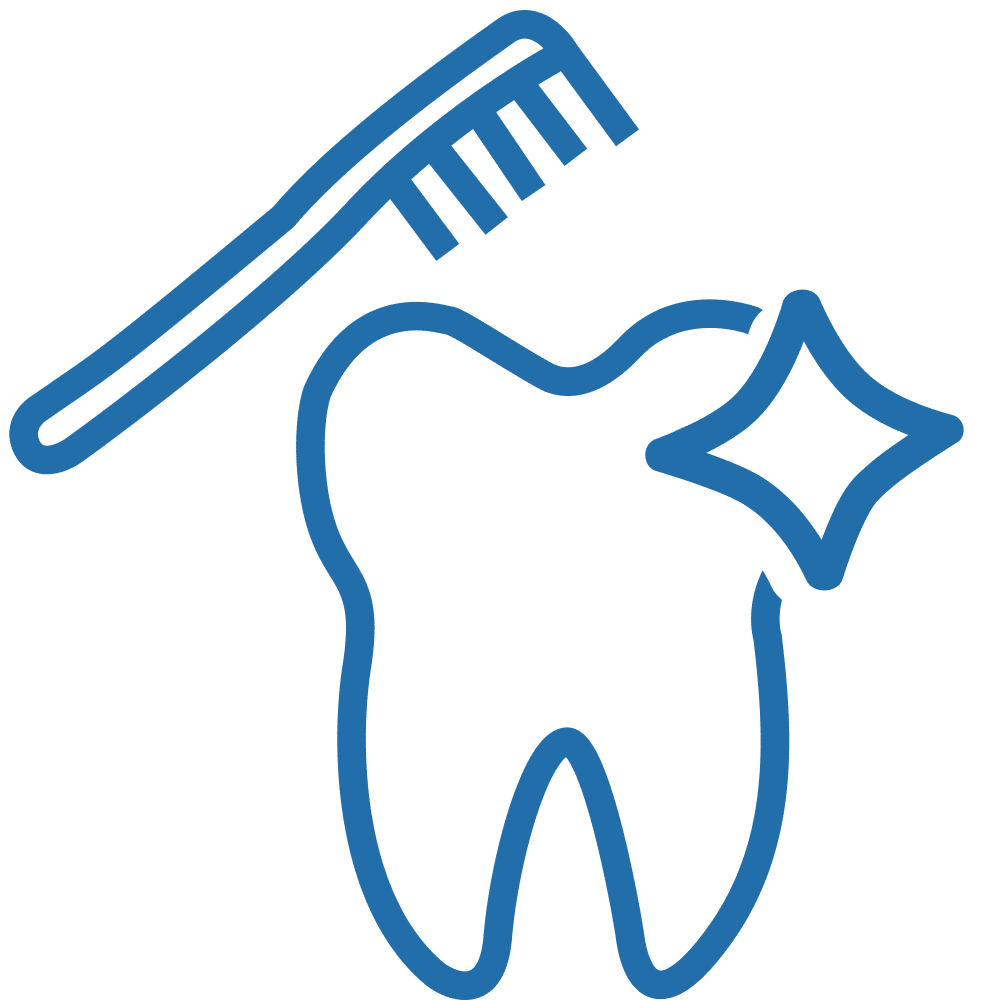 dental cleaning icon